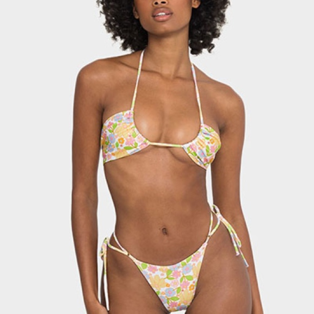 Khassani Thong Bikini NWOT XS